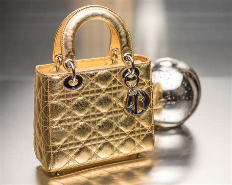 lady dior gold or silver hardware|lady dior pouch review.